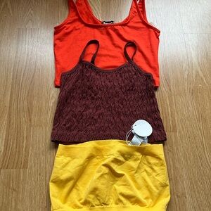 Colorful Tank Top Trio